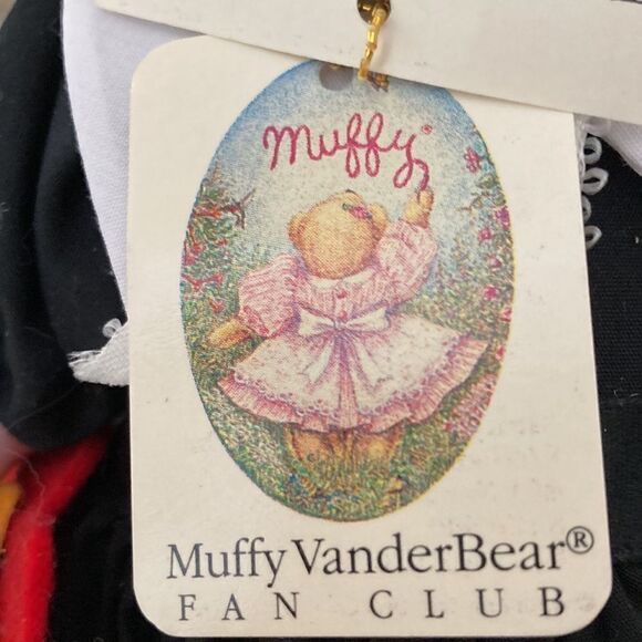 Vintage 1989 Muffy Pilgrim Fall 1989 The VanderBear Family Pilgrim Bear NWT - Picture 6 of 12